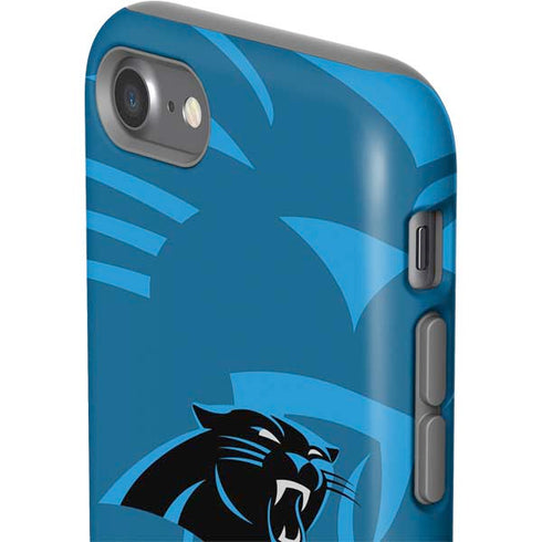 NFL Carolina Panthers Double Vision iPhone SE (2nd & 3rd Gen) Pro Case