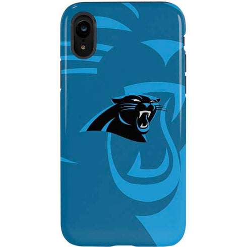 NFL Carolina Panthers Double Vision iPhone XR Pro Case