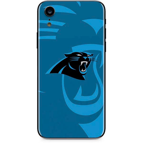 NFL Carolina Panthers Double Vision iPhone XR Skin