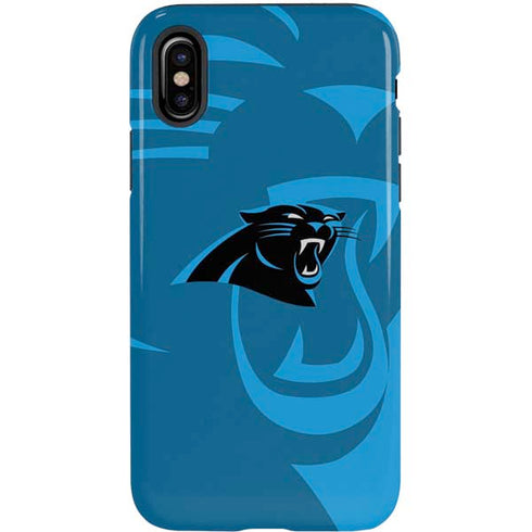 NFL Carolina Panthers Double Vision iPhone XS Pro Case