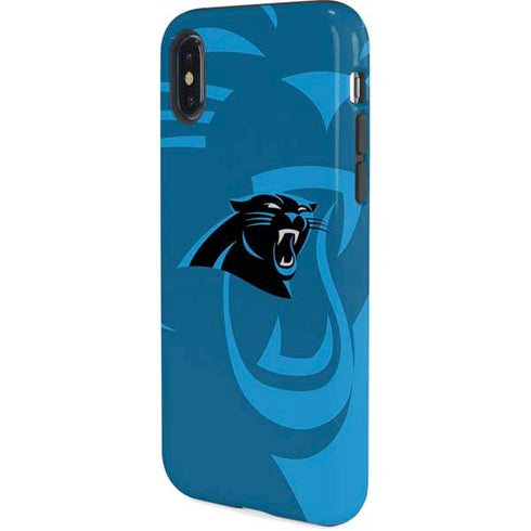 NFL Carolina Panthers Double Vision iPhone XS Pro Case