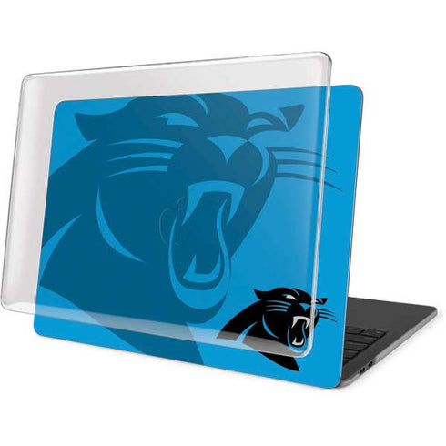 NFL Carolina Panthers Double Vision MacBook Pro 13in (2020) Case plus Skin