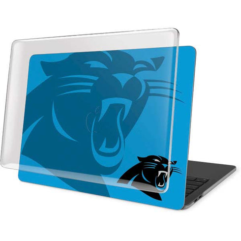 NFL Carolina Panthers Double Vision MacBook Pro 16in (2019-20) Case plus Skin