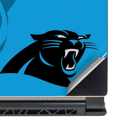 NFL Carolina Panthers Double Vision MSI GS65 Stealth Laptop Skin