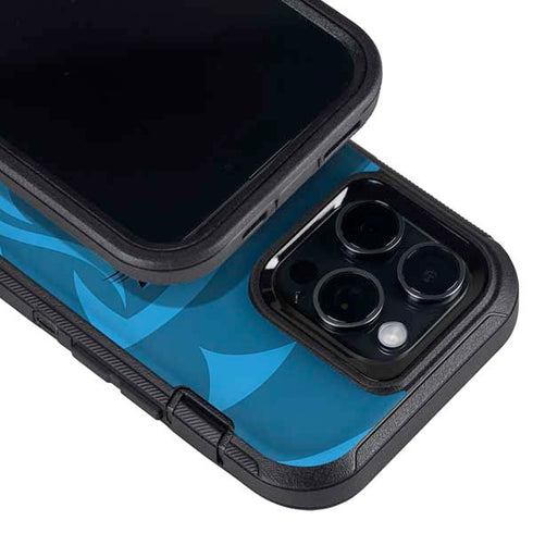 NFL Carolina Panthers Double Vision Otterbox Defender iPhone Skin