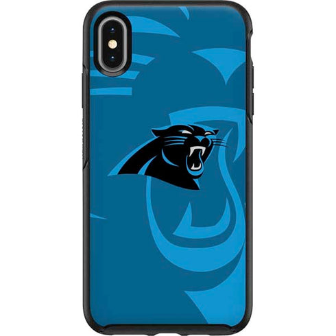NFL Carolina Panthers Double Vision Otterbox Symmetry iPhone Skin