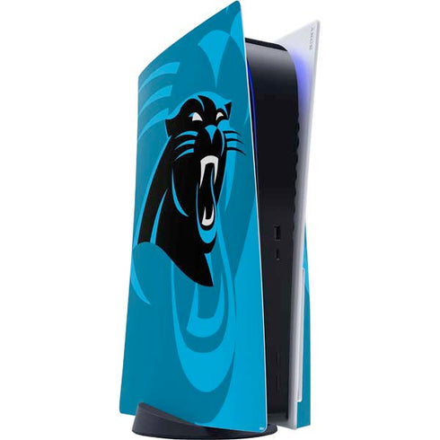 NFL Carolina Panthers Double Vision PS5 Console Skin