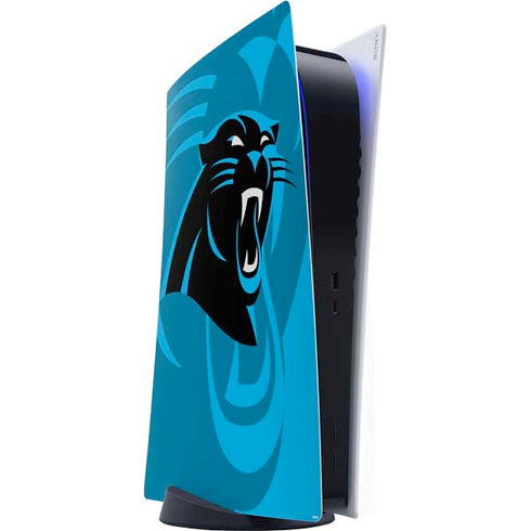 NFL Carolina Panthers Double Vision PS5 Digital Edition Console Skin