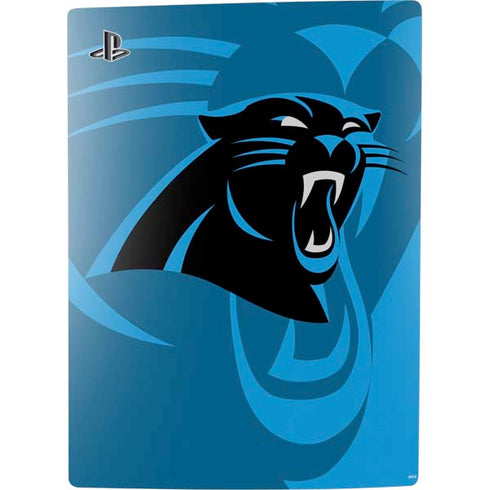 NFL Carolina Panthers Double Vision PS5 Digital Edition Console Skin
