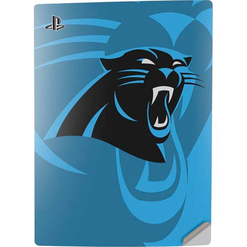 NFL Carolina Panthers Double Vision PS5 Digital Edition Console Skin