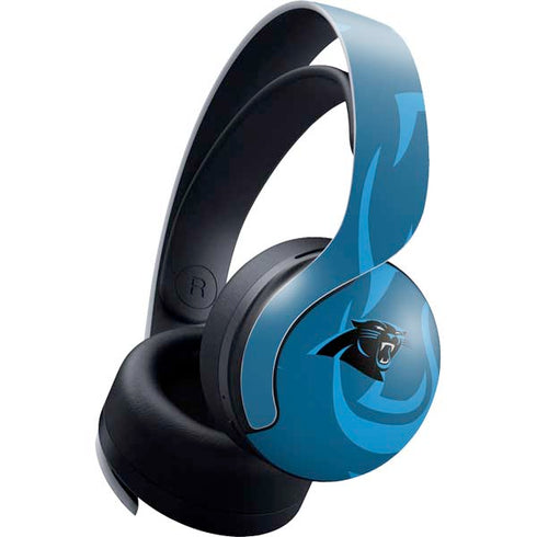 NFL Carolina Panthers Double Vision PULSE 3D Wireless Headset for PS5 Skin