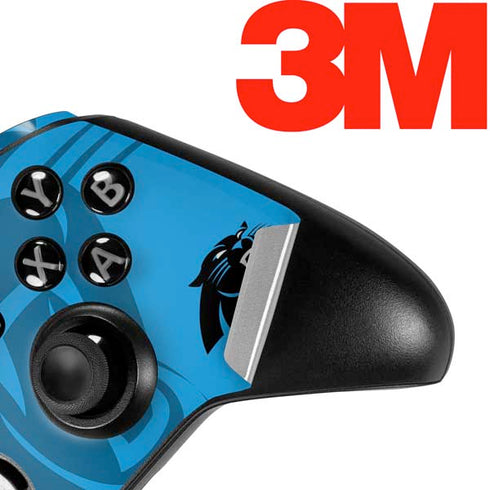 NFL Carolina Panthers Double Vision Xbox One Elite Controller Skin