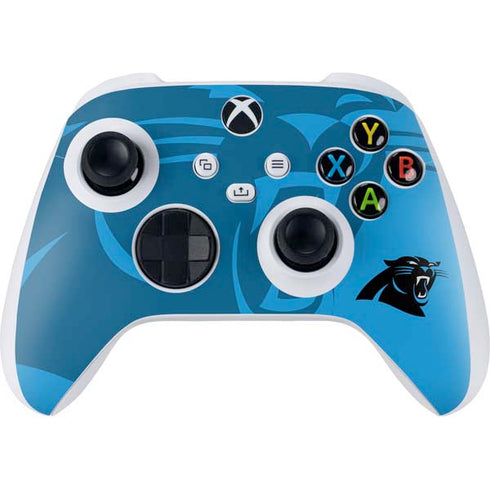 NFL Carolina Panthers Double Vision Xbox Series S Controller Skin