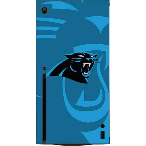 NFL Carolina Panthers Double Vision Xbox Series X Console Skin