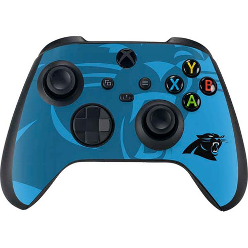 NFL Carolina Panthers Double Vision Xbox Series X Controller Skin