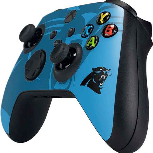 NFL Carolina Panthers Double Vision Xbox Series X Controller Skin