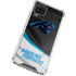 NFL Carolina Panthers Galaxy A12 Clear Case