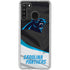 NFL Carolina Panthers Galaxy A21 Clear Case