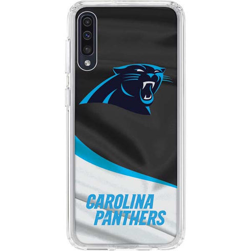 NFL Carolina Panthers Galaxy A50 Clear Case