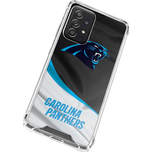 NFL Carolina Panthers Galaxy A52 5G Clear Case