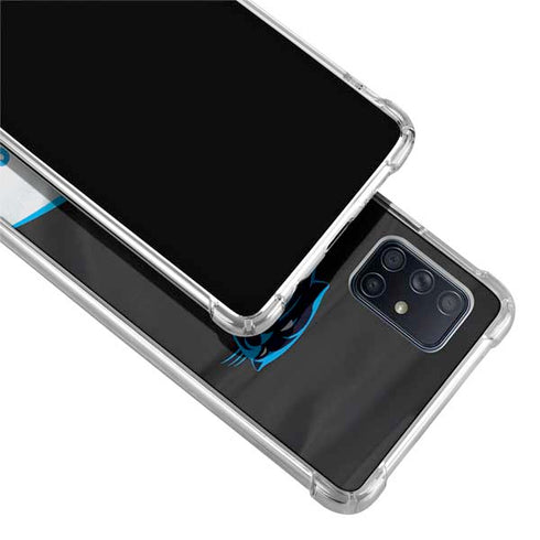 NFL Carolina Panthers Galaxy A71 5G Clear Case