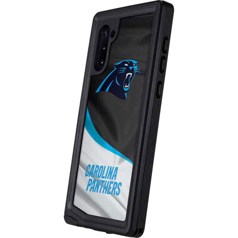 NFL Carolina Panthers Galaxy Note 10 Waterproof Case