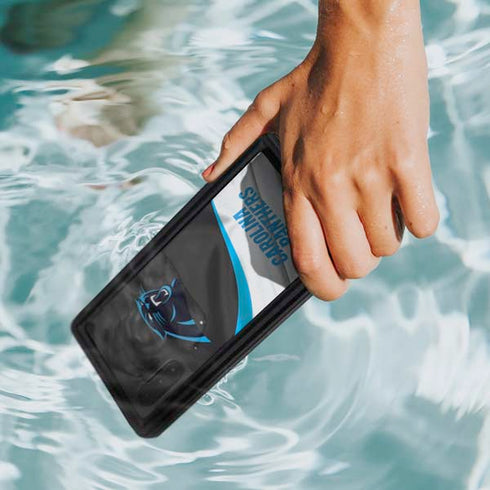 NFL Carolina Panthers Galaxy Note 10 Waterproof Case