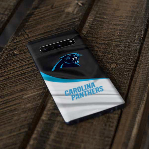 NFL Carolina Panthers Galaxy S10 Plus Skin