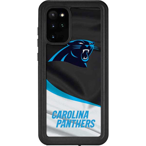 NFL Carolina Panthers Galaxy S20 Plus Waterproof Case