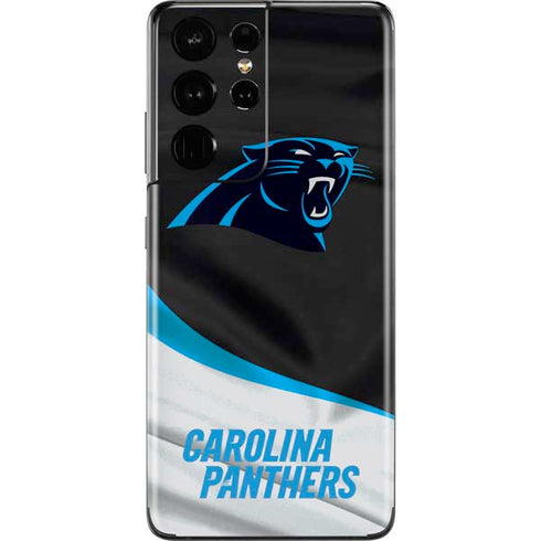 NFL Carolina Panthers Galaxy S21 Ultra 5G Skin