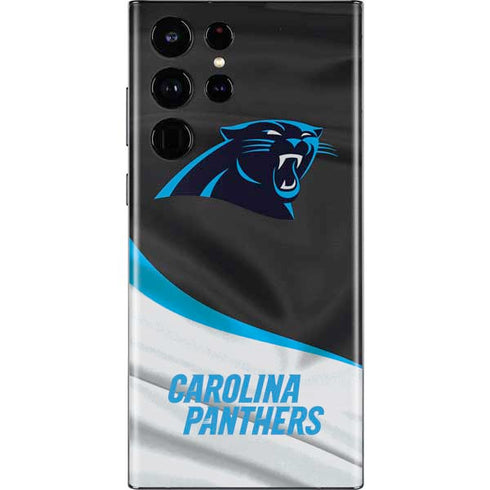 NFL Carolina Panthers Galaxy S22 Ultra Skin