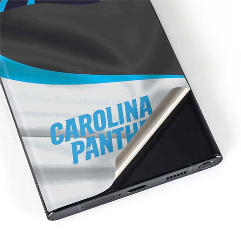 NFL Carolina Panthers Galaxy S22 Ultra Skin
