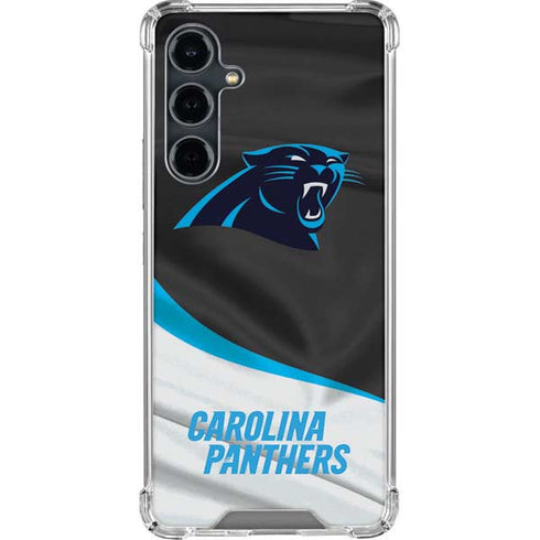 NFL Carolina Panthers Galaxy S23 FE Clear Case