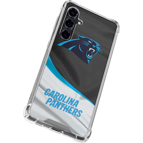 NFL Carolina Panthers Galaxy S23 FE Clear Case