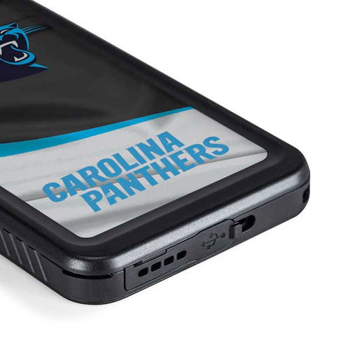 NFL Carolina Panthers Galaxy S23 Waterproof Case