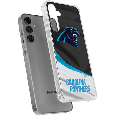NFL Carolina Panthers Galaxy S24 Plus Clear Case