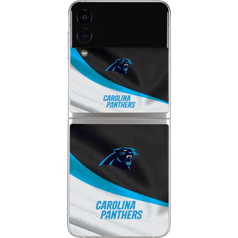NFL Carolina Panthers Galaxy Z Flip3 5G Skin