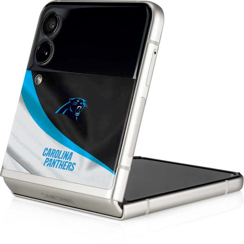 NFL Carolina Panthers Galaxy Z Flip4 5G Skin