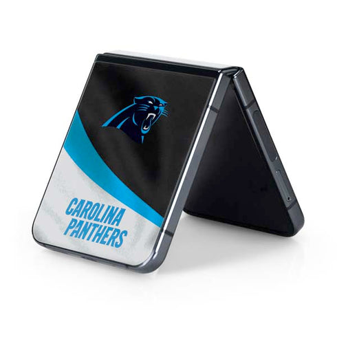 NFL Carolina Panthers Galaxy Z Flip5 5G Skin