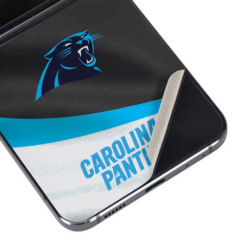 NFL Carolina Panthers Galaxy Z Flip5 5G Skin