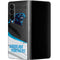 NFL Carolina Panthers Galaxy Z Fold4 5G Skin