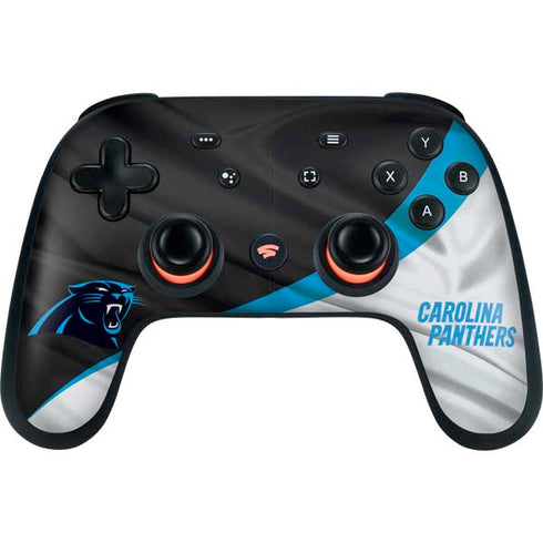 NFL Carolina Panthers Google Stadia Controller Skin