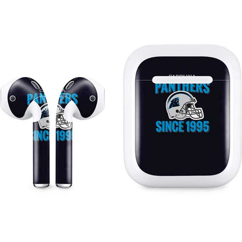 NFL Carolina Panthers Helmet Apple AirPods Skin