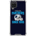 NFL Carolina Panthers Helmet Galaxy A12 Clear Case