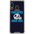 NFL Carolina Panthers Helmet Galaxy A30 Clear Case
