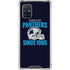 NFL Carolina Panthers Helmet Galaxy A71 5G Clear Case
