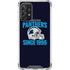 NFL Carolina Panthers Helmet Galaxy A72 5G Clear Case