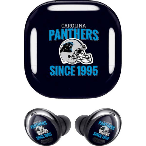 NFL Carolina Panthers Helmet Galaxy Buds Pro Skin