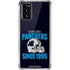 NFL Carolina Panthers Helmet Galaxy Note20 5G Clear Case