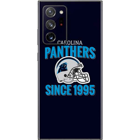 NFL Carolina Panthers Helmet Galaxy Note20 Ultra 5G Skin